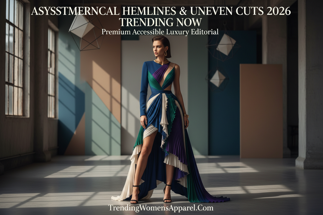 Asymmetrical Hemlines & Uneven Cuts 2026 | Trending Now