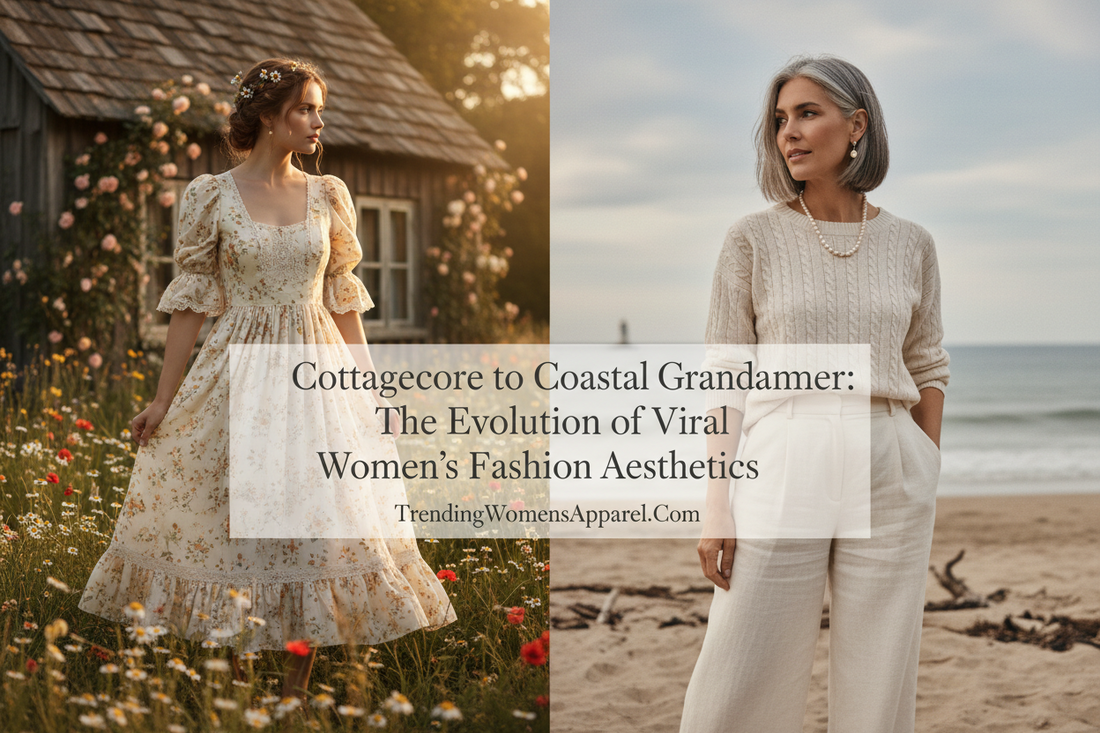 Cottagecore to Coastal Grandmother: The Evolution of Viral Women's Fashion Aesthetics