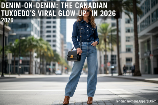 Denim-on-Denim: The Canadian Tuxedo's Viral Glow-Up in 2026