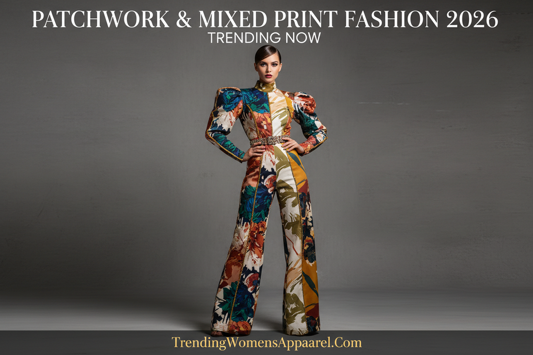 Patchwork & Mixed Print Fashion 2026 | Trending Now