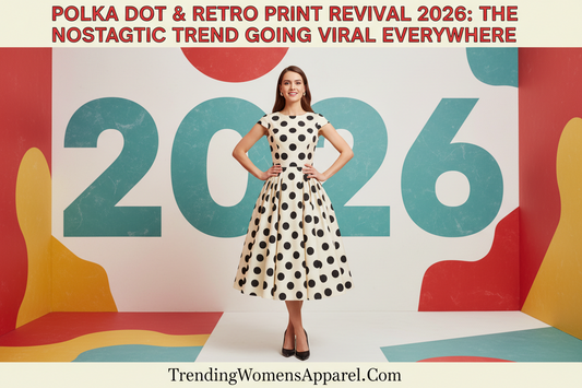 Polka Dot & Retro Print Revival 2026: The Nostalgic Trend Going Viral Everywhere