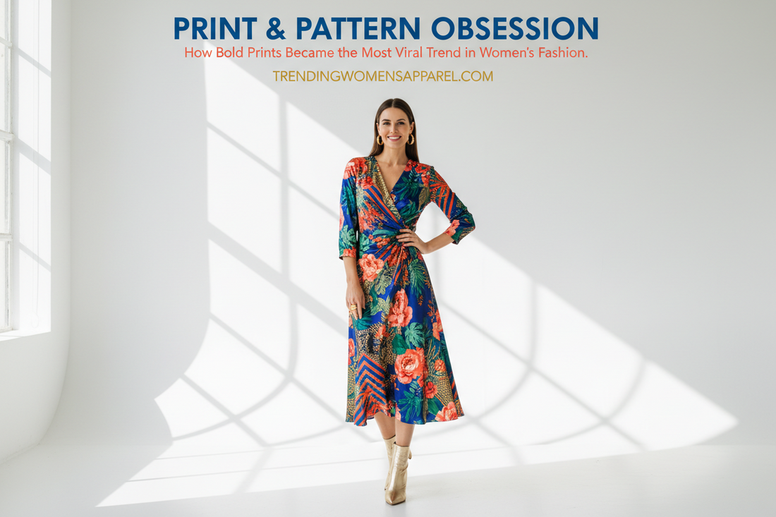 Print & Pattern Obsession: How Bold Prints Became the Most Viral Trend in Women's Fashion