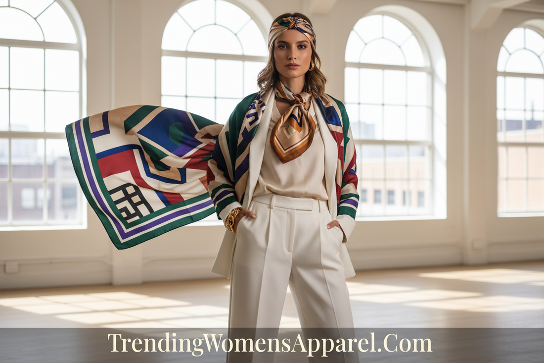 Scarf Styling & Silk Scarf Fashion 2026 | Trending Now