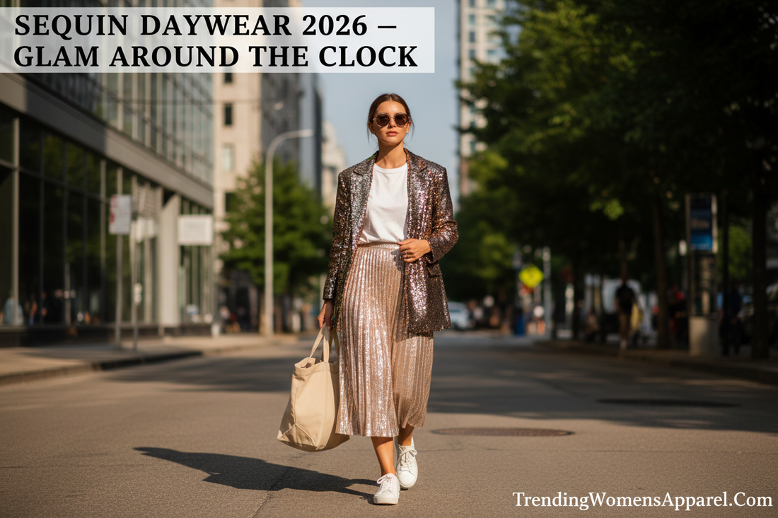 Sequin Daywear 2026 — Glam Around the Clock | Trending Now