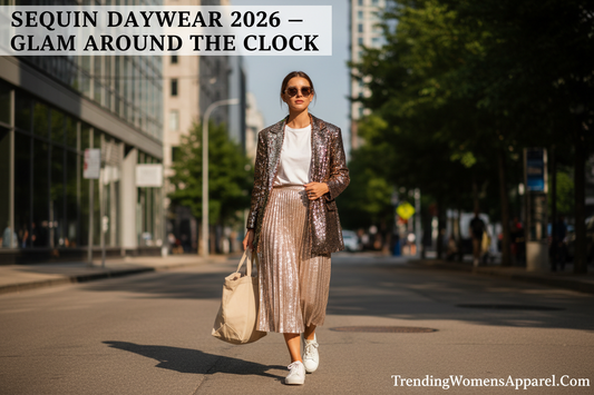 Sequin Daywear 2026 — Glam Around the Clock | Trending Now