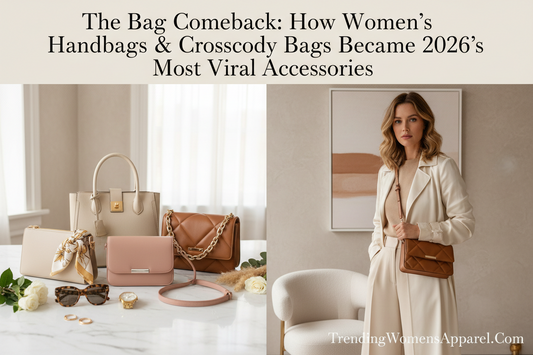 The Bag Comeback: How Women's Handbags & Crossbody Bags Became 2026's Most Viral Accessories