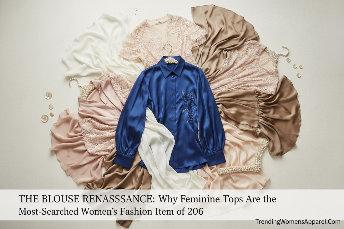 The Blouse Renaissance: Why Feminine Tops Are the Most-Searched Women's Fashion Item of 2026