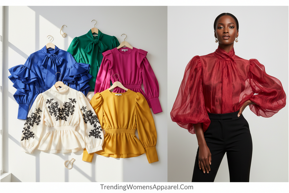 The Blousecore Trend: Why Statement Blouses Are 2026's Most Googled Women's Fashion Item