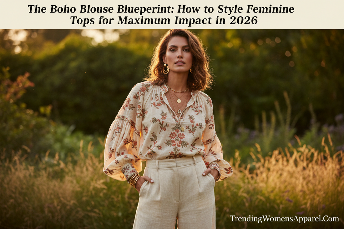 The Boho Blouse Blueprint: How to Style Feminine Tops for Maximum Impact in 2026 | Trending Now