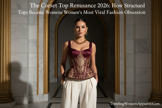 The Corset Top Renaissance 2026: How Structured Tops Became Women's Most Viral Fashion Obsession