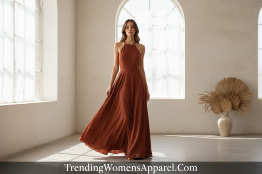 The Halter Maxi Dress Formula 2026 | Trending Now