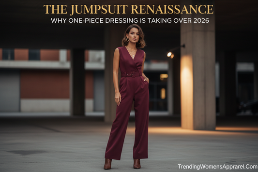 The Jumpsuit Renaissance: Why One-Piece Dressing is Taking Over 2026