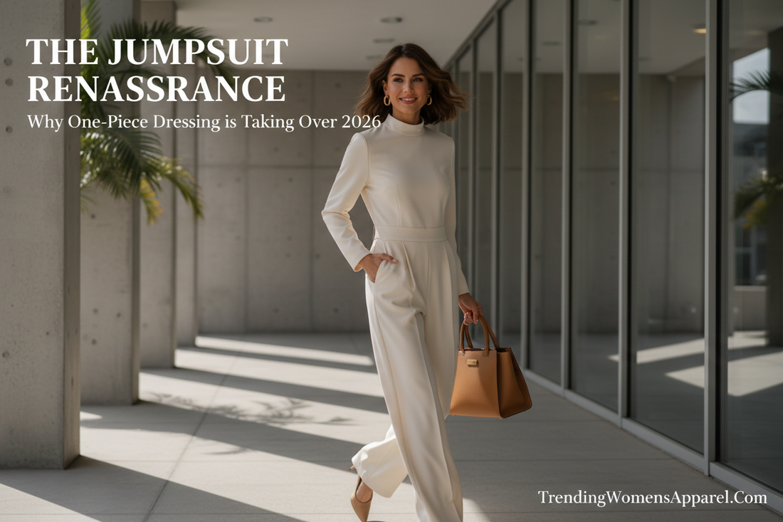 The Jumpsuit Renaissance: Why One-Piece Dressing is Taking Over 2026