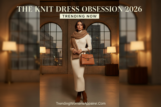 The Knit Dress Obsession 2026 | Trending Now