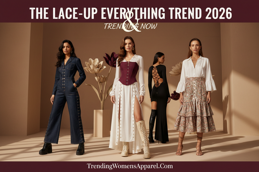 The Lace-Up Everything Trend 2026 | Trending Now