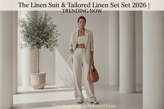 The Linen Suit & Tailored Linen Set 2026 | Trending Now