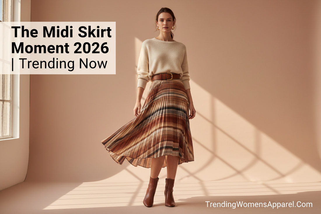 The Midi Skirt Moment 2026 | Trending Now