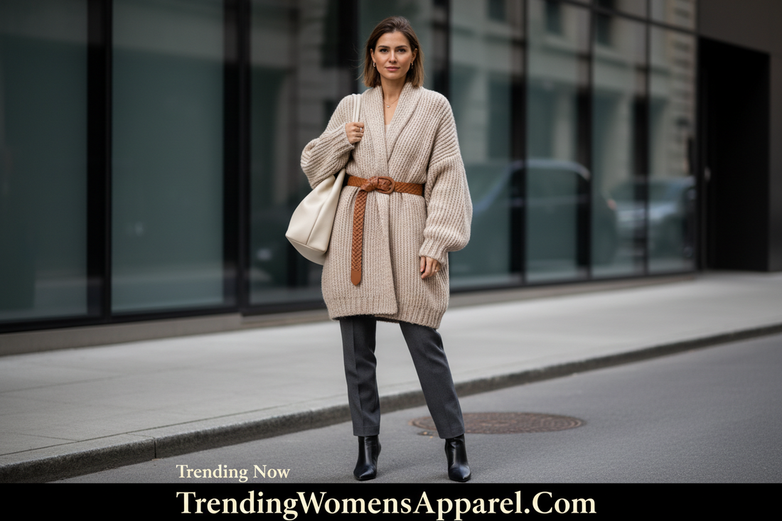 The Oversized Cardigan as Outerwear 2026 | Trending Now