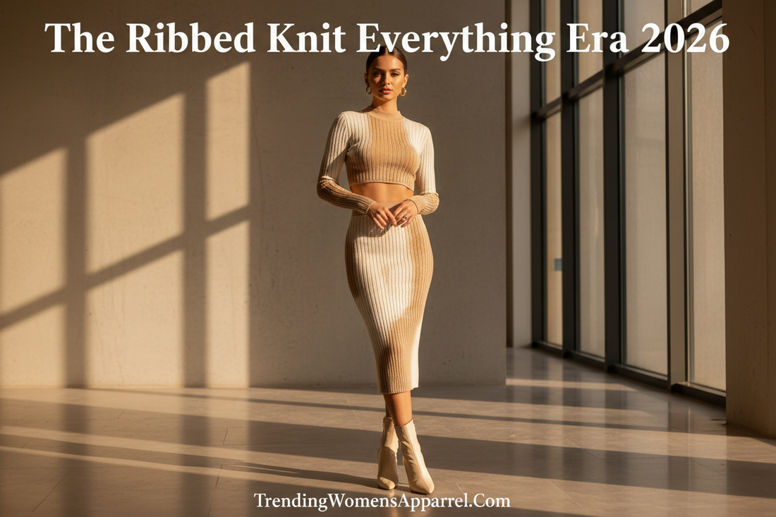 The Ribbed Knit Everything Era 2026 | Trending Now