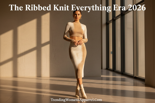 The Ribbed Knit Everything Era 2026 | Trending Now