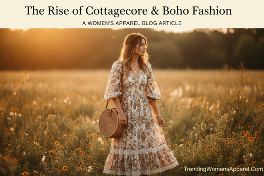 The Rise of Cottagecore & Boho Fashion: History, Viral Trends & What's Next for Women's Style