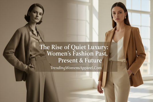 The Rise of Quiet Luxury: Women's Fashion Past, Present & Future