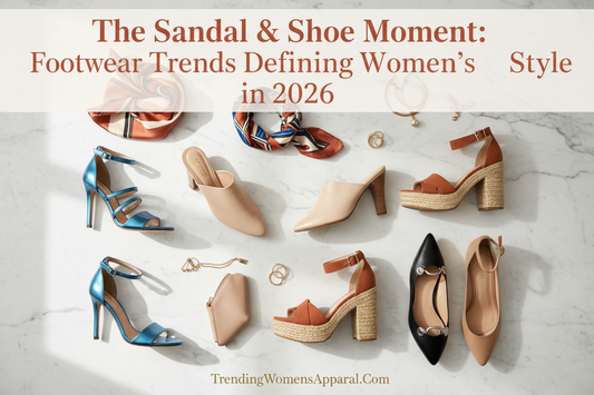 The Sandal & Shoe Moment: Footwear Trends Defining Women's Style in 2026