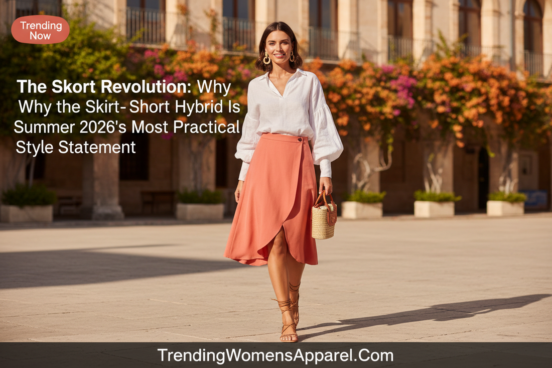 The Skort Revolution: Why the Skirt-Short Hybrid Is Summer 2026's Most Practical Style Statement | Trending Now