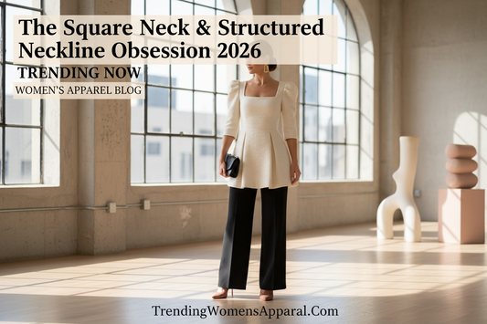The Square Neck & Structured Neckline Obsession 2026 | Trending Now