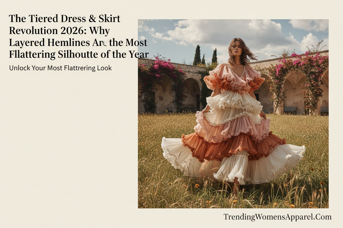 The Tiered Dress & Skirt Revolution 2026: Why Layered Hemlines Are the Most Flattering Silhouette of the Year
