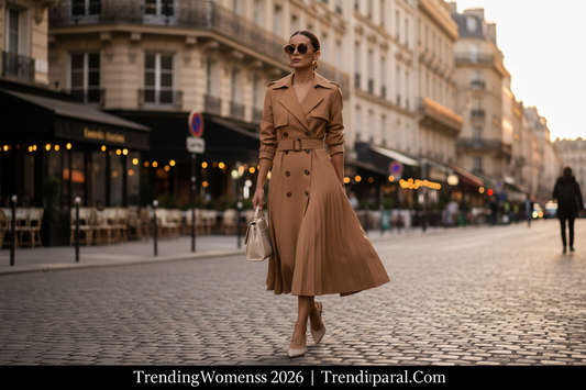 The Trench Dress 2026 — Fashion's Most Elegant Outerwear-Inspired Silhouette | Trending Now