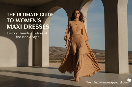 The Ultimate Guide to Women's Maxi Dresses: History, Trends & Future of the Iconic Style