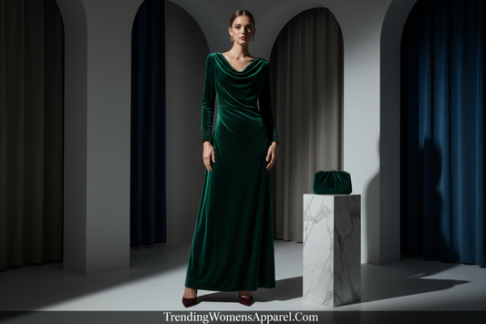 Velvet & Luxe Texture Fashion 2026: The Rich Fabric Trend Redefining Women's Style | TrendingWomensApparel.Com
