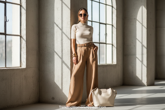 Wide Leg Everything: The Viral Silhouette That Redefined Women's Fashion