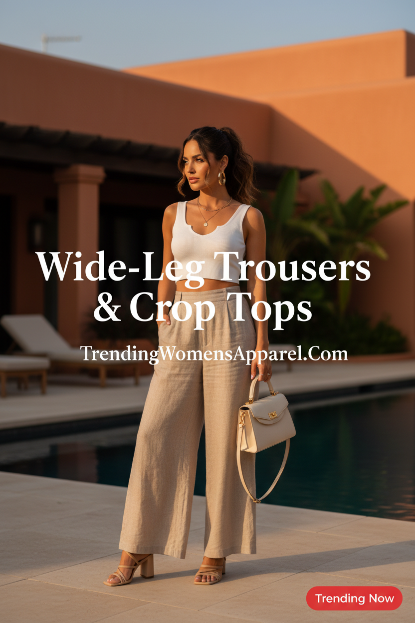 Wide-Leg Trousers & Crop Tops — The Summer Formula That Works | Trending Now