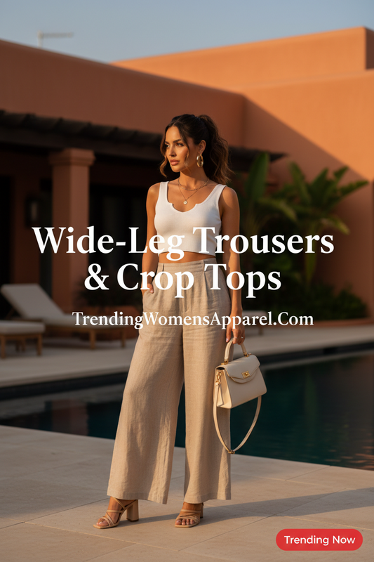 Wide-Leg Trousers & Crop Tops — The Summer Formula That Works | Trending Now