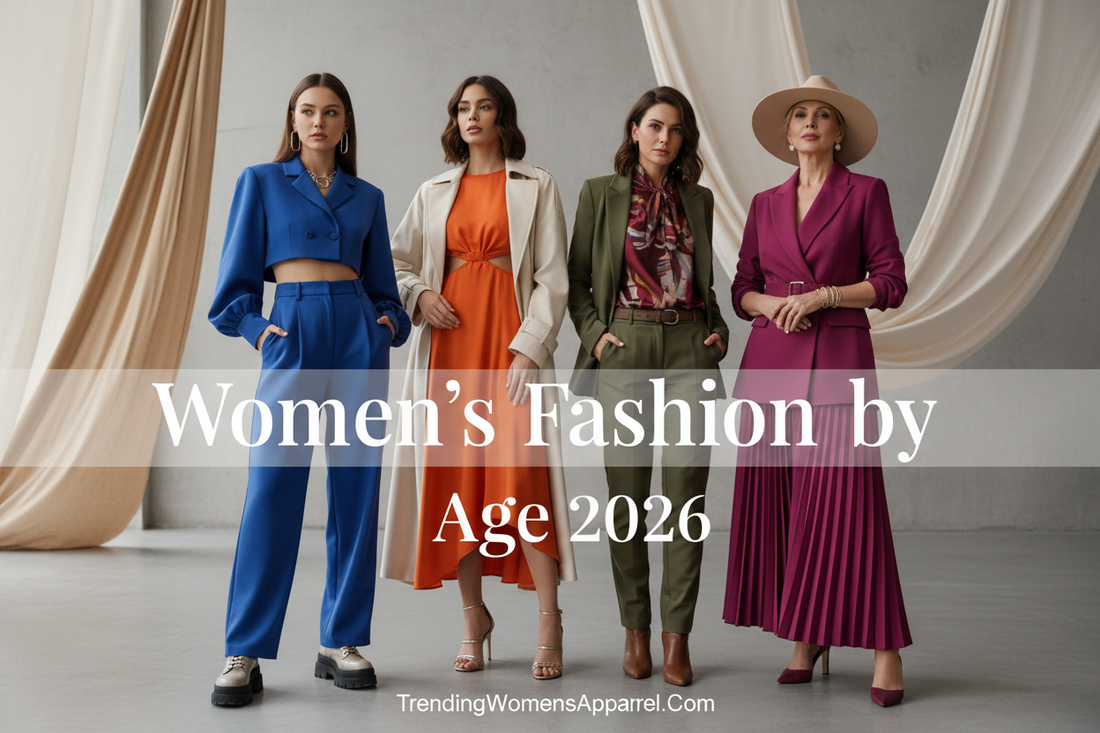 Women's Fashion by Age 2026: How to Dress Your Best in Your 20s, 30s, 40s & Beyond | Trending Now