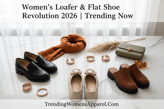 Women's Loafer & Flat Shoe Revolution 2026 | Trending Now