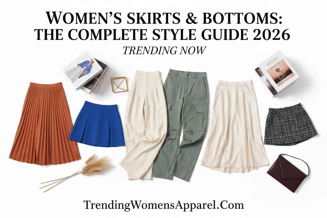 Women's Skirts & Bottoms: The Complete Style Guide 2026 | Trending Now