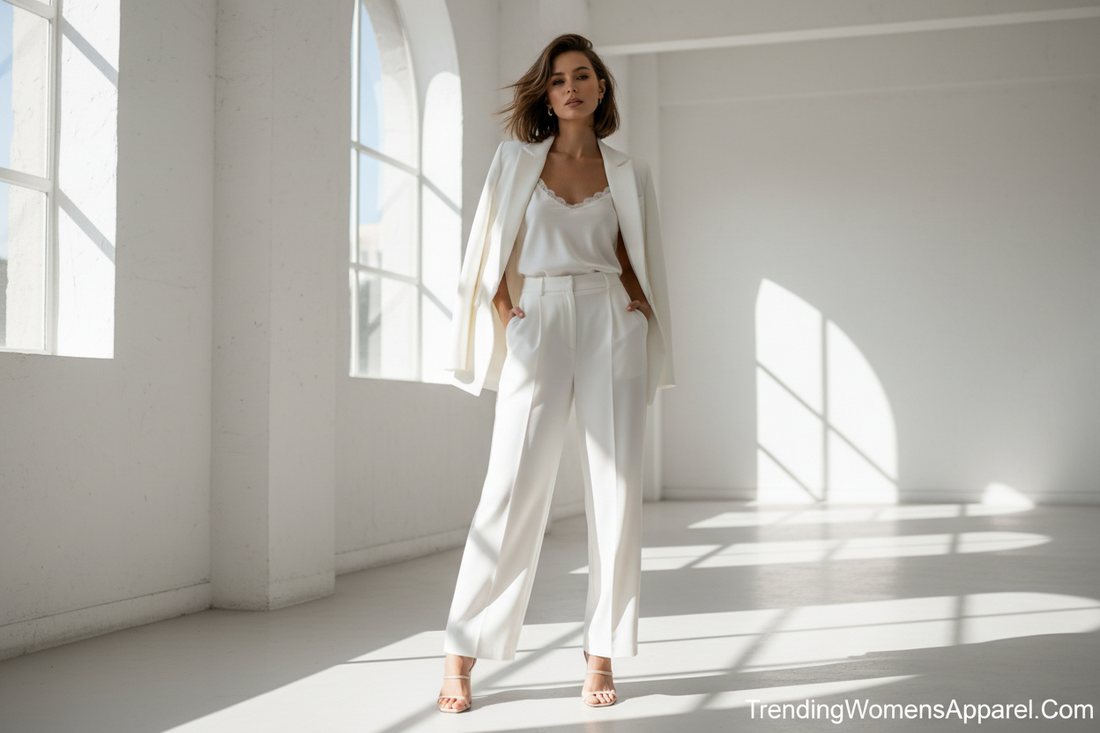 Women's White Fashion 2026 — The All-White Aesthetic | Trending Now